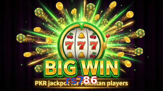 Big win animation on Rs786 slot game